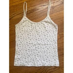 Brandy Melville Floral tank